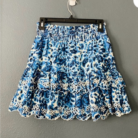 House of Harlow 1960 Melba Blue Skirt Size Medium NWT - Picture 4 of 4